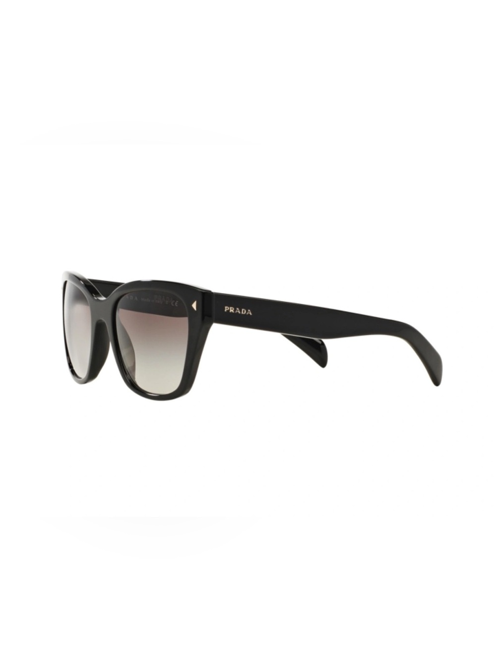 Prada 09SSF Sunglasses with Gradient Gray Lenses